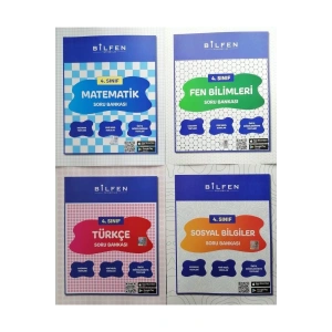 4.sınıf 4lü Soru Bankası Seti