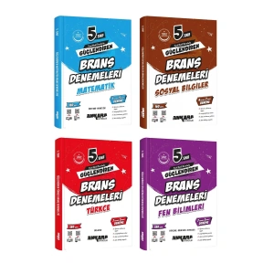 5. Sınıf 4’lü Branş Denemeleri Seti (b2 dikkat ve zeka testi)