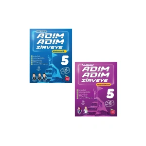 5. Sınıf Adım Adım Zirveye Matematik + Fen Bilimleri Soru Bankası