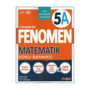 5. Sınıf Matematik A Fenomen Soru Bankası Fenomen Yayınları
