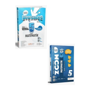 5.SINIF BUMERANG ETKINLIKLI MATEMATIK + 5.SINIF ZOOM SERISI MATEMATIK SORU BANKASI