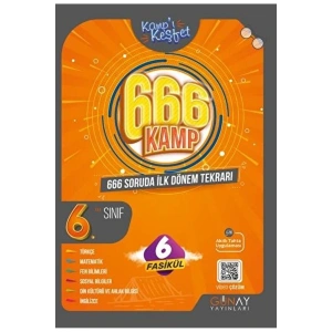 6. Sınıf 666 Soruda İlk Dönem Kamp Kitabı