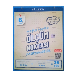 6. Sınıf Matematik Hafta Hafta Ölçüm Noktası YENİ ÜRÜN