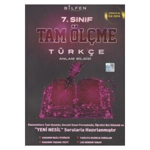 7. Sınıf Türkçe Tam Ölçme