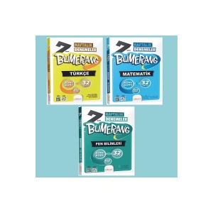 7.Sınıf Bumerang Türkçe Matematik Fen Bilimleri Deneme Seti
