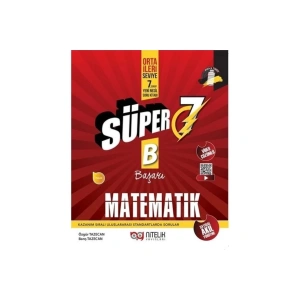 7.sınıf Matematik Süper Yeni Nesil Soru Kitabı Yayınları
