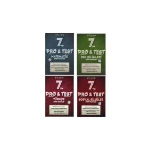 7.sınıf Protest Soru Bankası Seti 4 Kitap