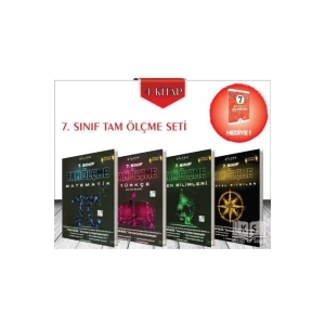 7.sınıf Tam Ölçme Seti 4 Kitap -