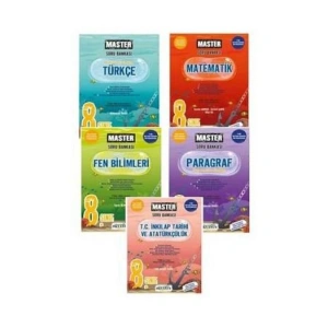 8. Sınıf 2025 Basım Lgs Master Tüm Dersler Soru Bankası Seti Yeni Baskı Zua