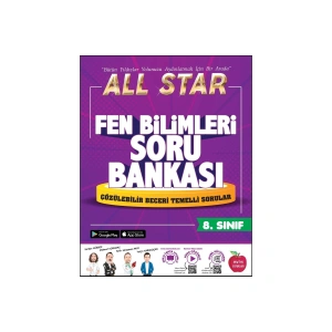 8. Sınıf All Star Fen Bilimleri Soru Bankası