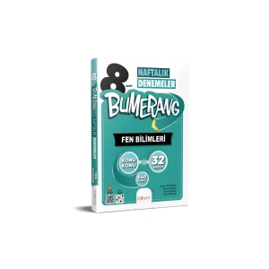 8. SINIF BUMERANG HAFTALIK DENEMELER FEN BİLİMLERİ