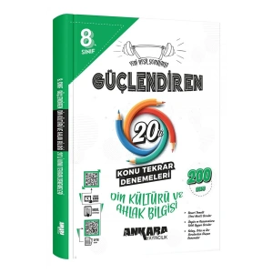 8. Sınıf Güçlendiren Din Kültürü Ve Ahlak Bilgisi 20li Konu Tekrar Denemesi
