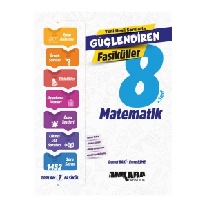 8. Sınıf Güçlendiren Matematik Fasikül Soru Bankaları Set