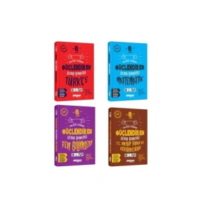 8. Sınıf Güçlendiren Soru Bankası Seti