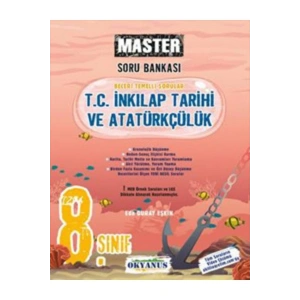 8. Sınıf Master T. C. Inkılap Tarihi Ve Atatürkçülük Soru Bankası - Okyanus
