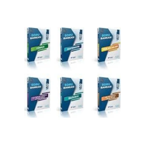 8. Sınıf Soru Bankası Seti 6 Kitap