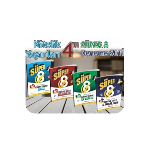 8. Sınıf Branş Türkçe Matematik Fen Inkılap Deneme Seti