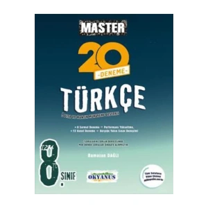 8. Sınıf Türkçe Master 20 Denemesi