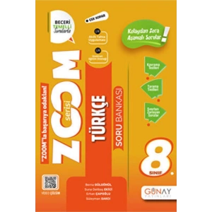 8. Sınıf Türkçe Zoom Serisi Soru Bankası