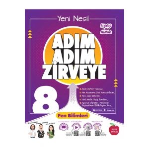 8.sınıf Fen Bilimleri Adım Adım Zirveye Soru Bankası