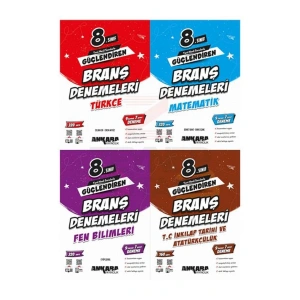 8.Sınıf Güçlendiren Branş Denemeleri (Türkçe/Matematik/Fen/Sosyal)