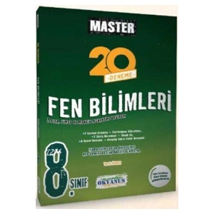 8.sınıf Master 20 Fen Bilimleri Denemesi