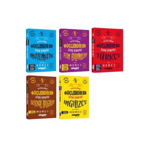 Ankara 2025 5. Sınıf Matematik + Fen Bilgisi + Türkçe + Sosyal Bilgiler + İngilizce Güçlendiren Soru