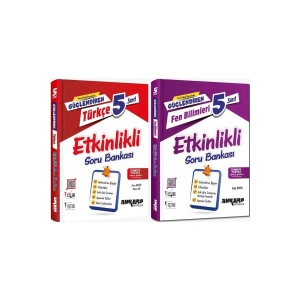 Ankara 2025 5. Sınıf Türkçe + Fen Bilimleri Güçlendiren Etkinlikli Soru Seti 2 Kitap Güncel Müfredat