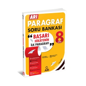 ARI YAYINCILIK 8.SINIF PARAGRAF SORU BANKASI YENİ