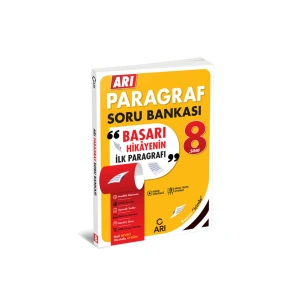 ARI YAYINCILIK 8.SINIF PARAGRAF SORU BANKASI YENİ 2024-2025