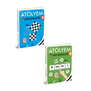 Arı Yayınları Matematik+Fen Bilimleri Atölyem (Yazılı Eki Hediyeli) set