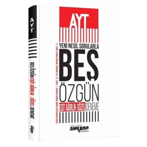 Ayt Yeni Nesil Sorularla Eşit Ağırlık - Sözel 5 Özgün Deneme
