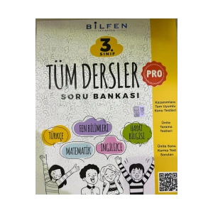 BİLFEN 3.SINIF TÜM DERSLER PRO SORU BANKASI