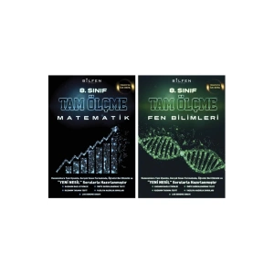 Bilfen 8. Sınıf Matematik Fen Bilimleri Tam Ölçme Seti 2 Kitap