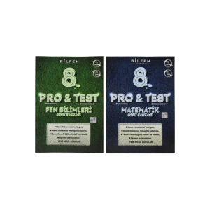 Bilfen 8.sınıf Protest Matematik Fen Soru B. Seti