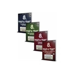 Bilfen Bilimleri 8 Sınıf Protest Soru Bankası 4 Lü