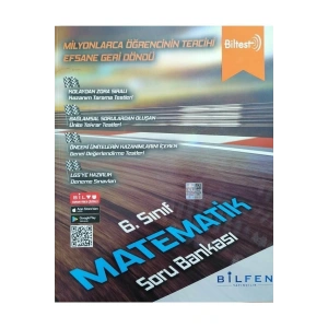 Bilfen Biltest 6.sınıf Matematik Soru Bankası