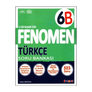 Fenomen 6. Sınıf Türkçe Soru Bankası (B)