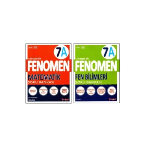 Fenomen 7. Sınıf Matematik (A) Fen Bilimleri (A) Soru Bankası 2 Kitap