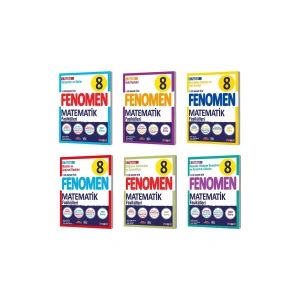 Fenomen 8. Sınıf Matematik Fasikülleri ( 6 Fasikül ) 2025 / 2026