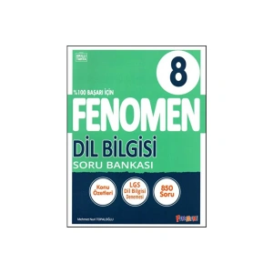 Fenomen 8.Sınıf LGS Yeni Baskı Dil Bilgisi Soru Bankası - fnm