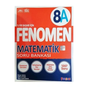 Fenomen 8.Sınıf LGS Yeni Baskı Matematik - A Soru Bankası - fnm