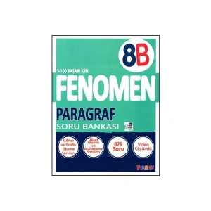Fenomen 8.Sınıf LGS Yeni Baskı Paragraf - B Soru Bankası - fnm