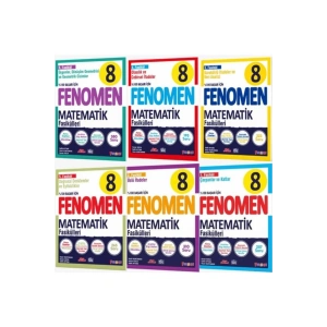 Fenomen Yayınları 8. Sınıf Fasikül Set Matematik 2025 Güncel Baskı