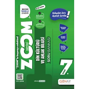 Günay 7.sınıf Zoom Serisi Din Kültürü Soru Bankası