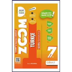 GÜNAY YAYINLARI 7.SINIF ZOOM SERİSİ TÜRKÇE SORU BANKASI