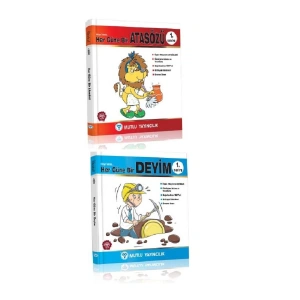 Her Güne Bir Atasözü 1.seviye + Her Güne Bir Deyim 1.seviye 2li Set