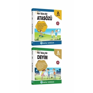 Her Güne Bir Atasözü 2.seviye + Her Güne Bir Deyim 2li Set