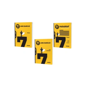 Hız 2023 7. Sınıf Fen Bilimleri + Türkçe + Paragraf Soru Seti 3 Kitap