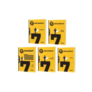 Hız 2024 7. Sınıf Matematik Türkçe Fen Sosyal Paragraf Soru Seti 5 Kitap